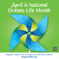 national donate life month