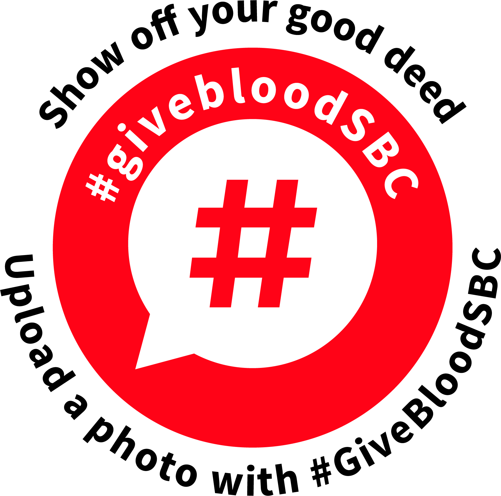 #givebloodSBC logo