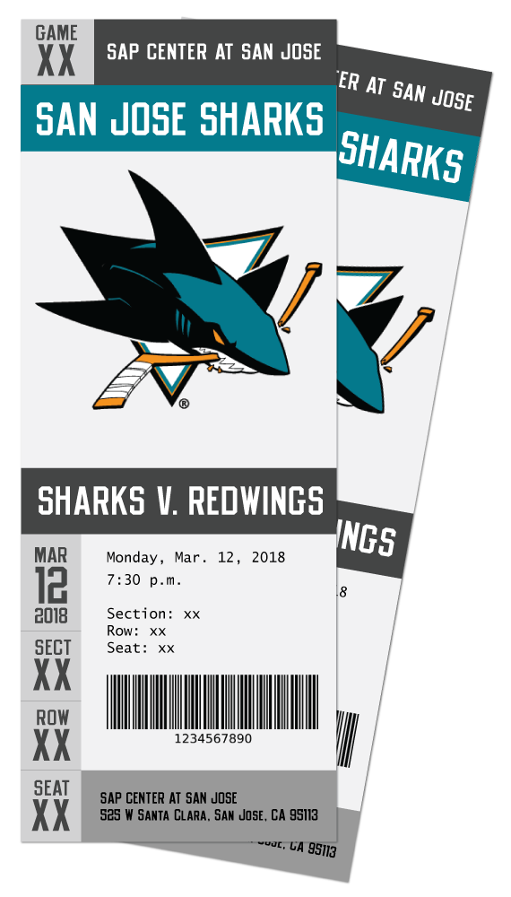Tickets, San Jose Sharks