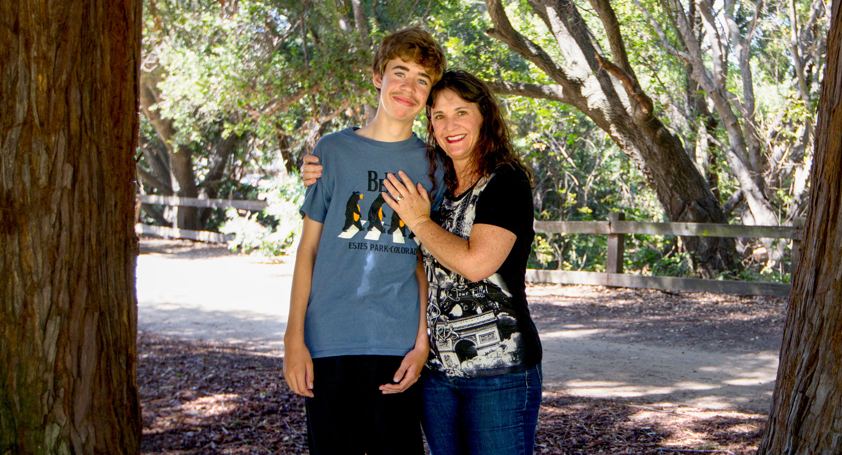 Galen and his mom, Jade