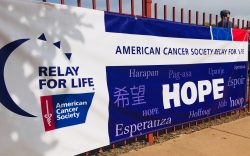 Relay for Life event banner