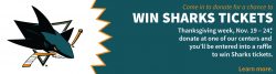 Win Sharks tickets when you donate blood