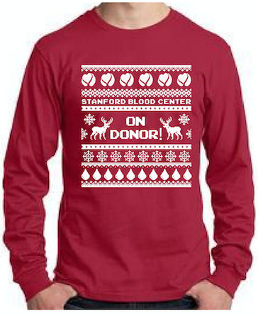 Ugly sweater graphic — Stanford Blood 
