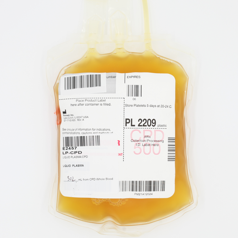 Plasma, Liquid — Stanford Blood Center