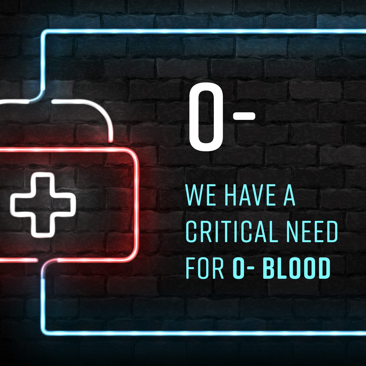 Critical Need for O- Blood