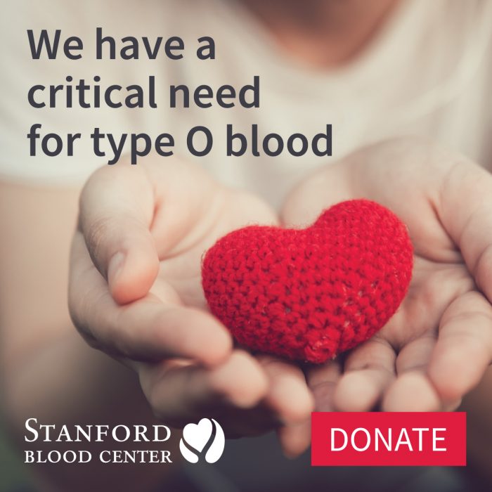 Blood Donation Saves Lives — Stanford Blood Center