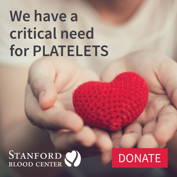 Critical Need for Platelets