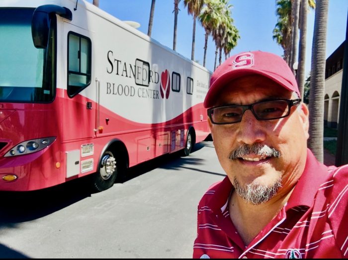 Honoring Jaime Eredia and His Years of Service as a Blood Drive Coordinator