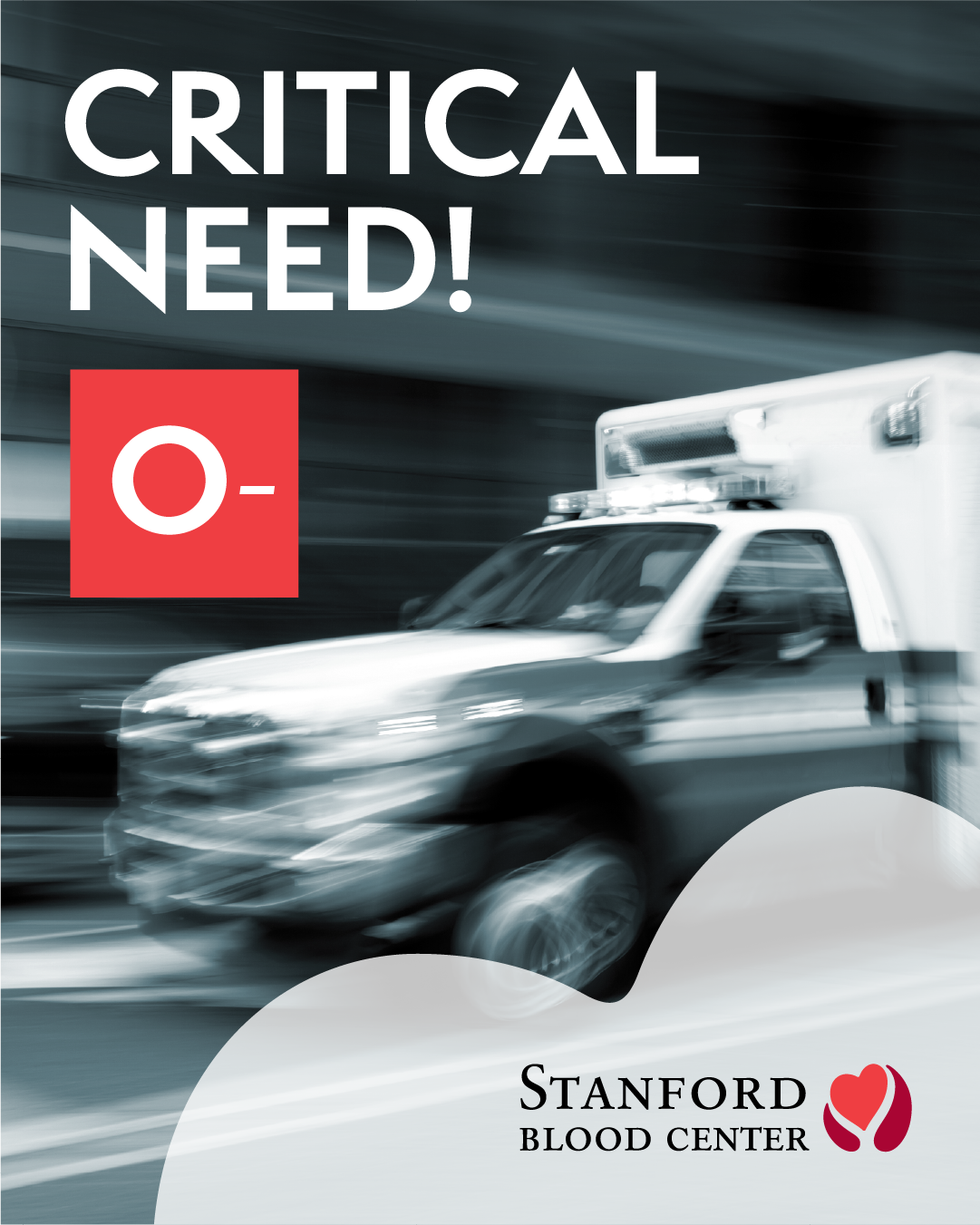 Critical Need for O Negative Blood Types