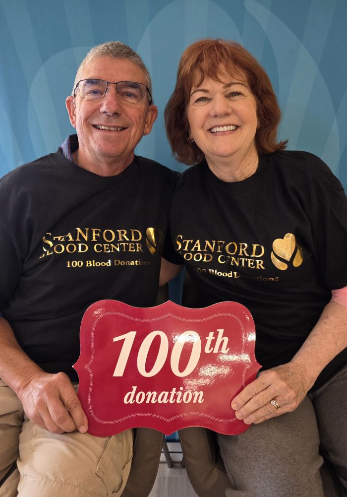 A Couple’s Journey to 100 Donations