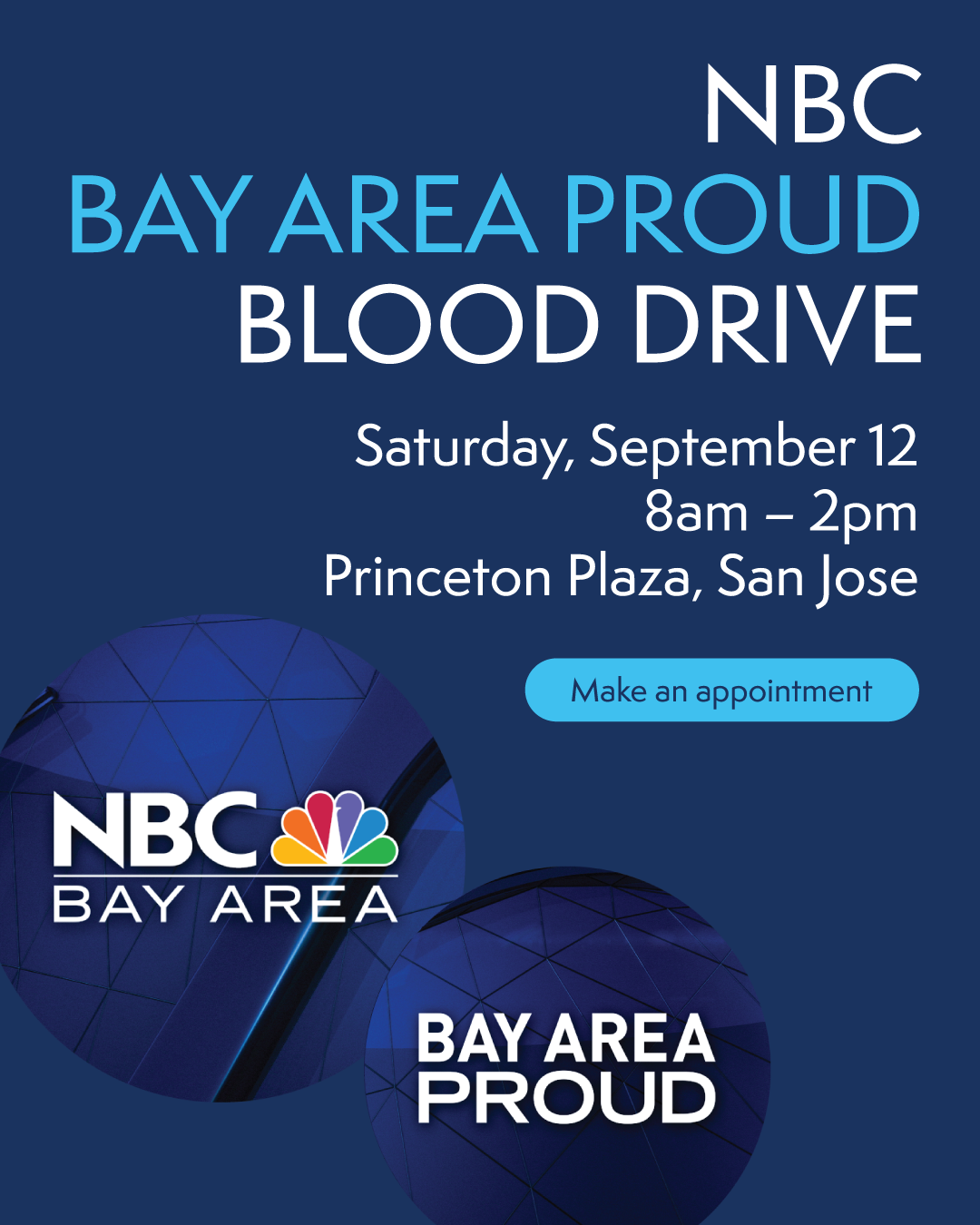 nbc blood drive on Saturday September 12